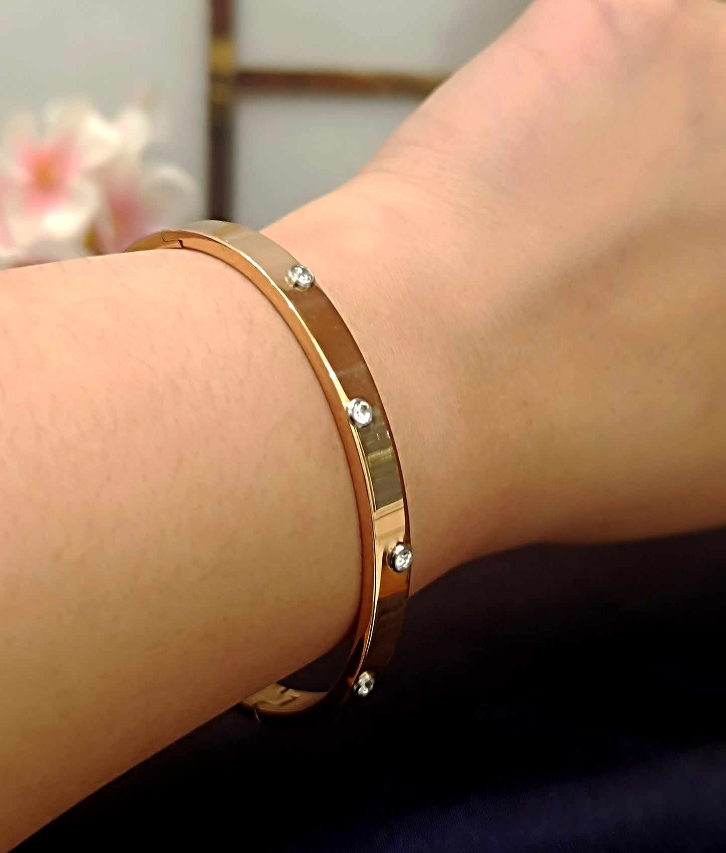 Rose Gold Tone Bracelet