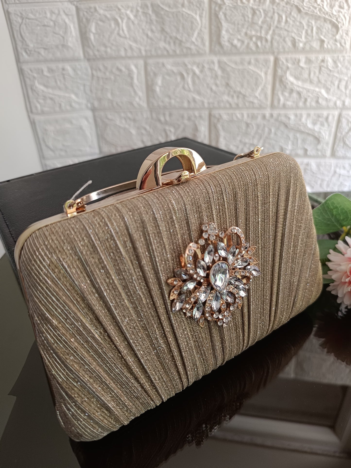 Golden Box Clutch 